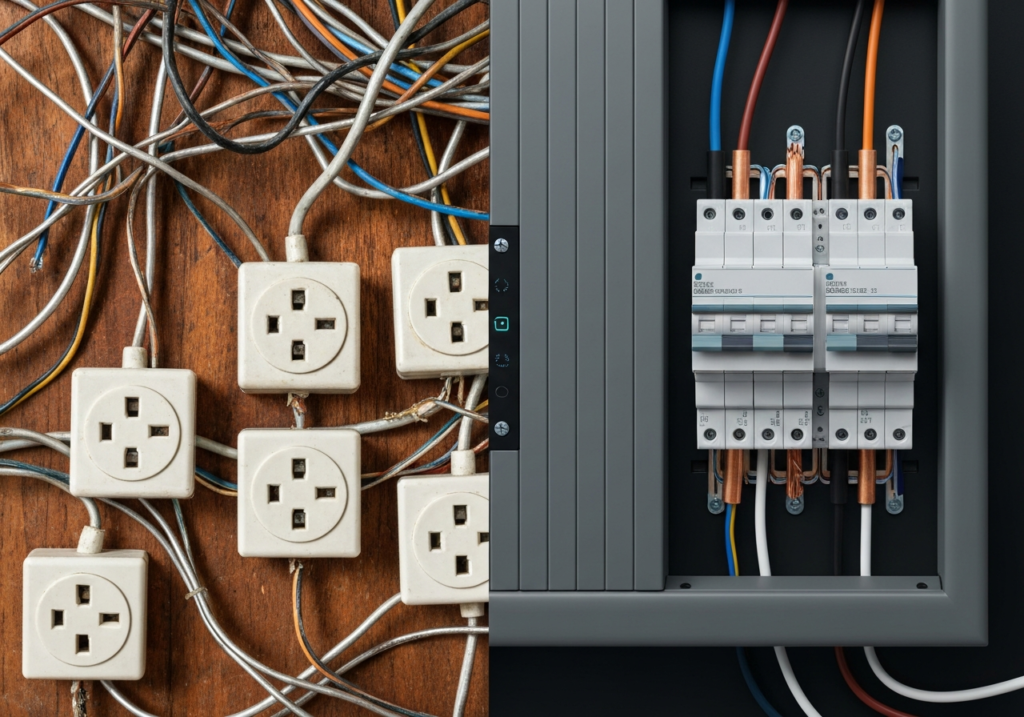 Wymiana instalacji elektrycznej – kiedy jest niezbędna przy nowoczesnym remoncie?